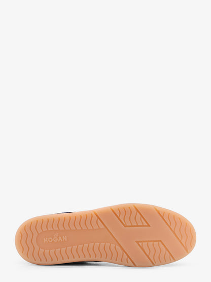 Suede sneakers with iconic side logo thumbnail