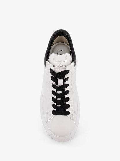 Low-top leather H-stripes sneakers thumbnail