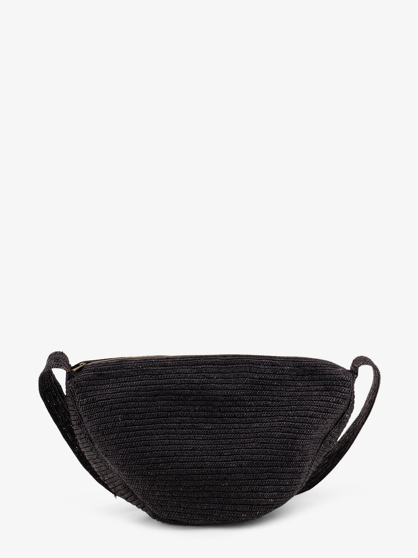 Raffia Clip crossbody bag