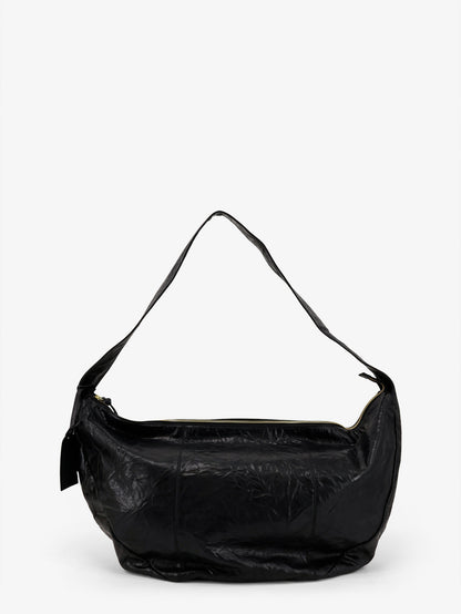 Clip vegetable-tanned leather crossbody bag thumbnail