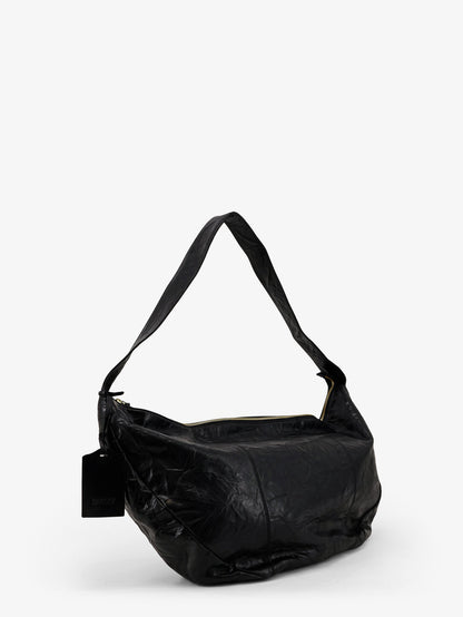 Clip vegetable-tanned leather crossbody bag thumbnail