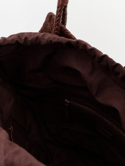 Trinity Large vegetable leather shoulder bag thumbnail