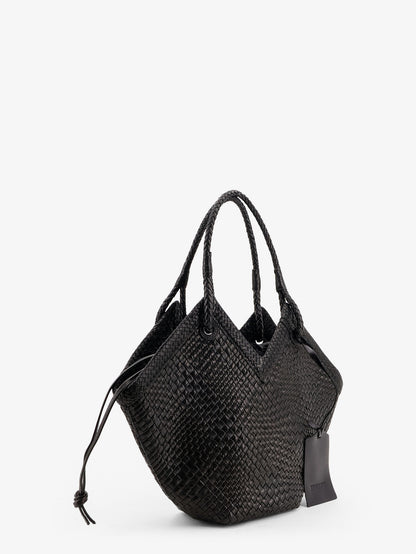 Trinity Medium vegetable leather shoulder bag with woven pattern thumbnail