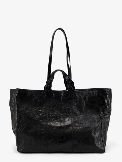 Wild vegetable leather shoulder bag thumbnail