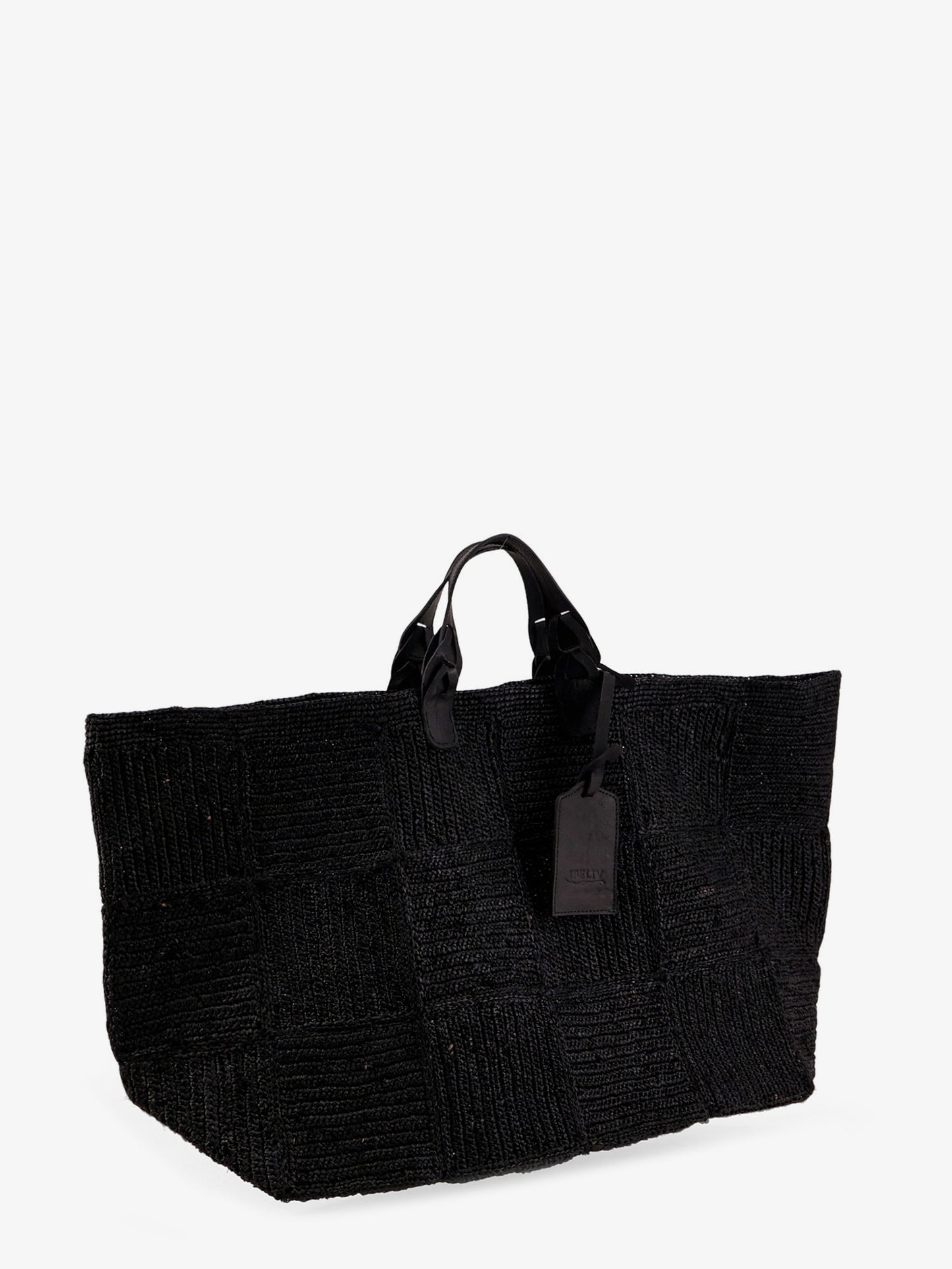 Wild raffia shoulder bag