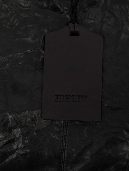 Wild vegetable leather shoulder bag thumbnail