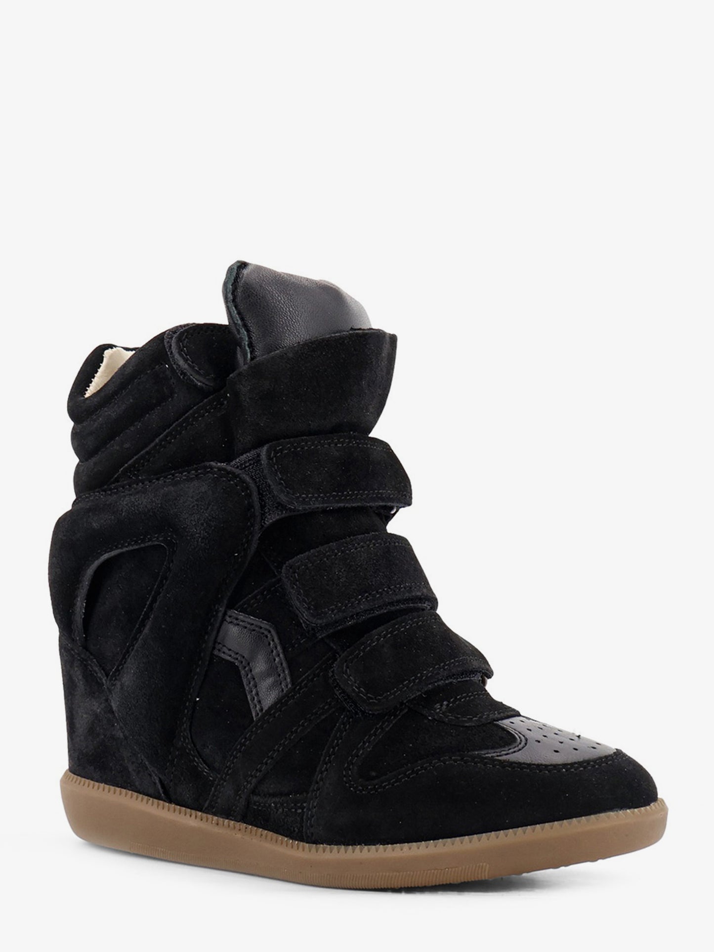 Bekett suede and leather sneakers