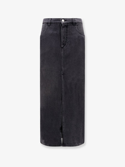 Gonna Faharia in black denim thumbnail