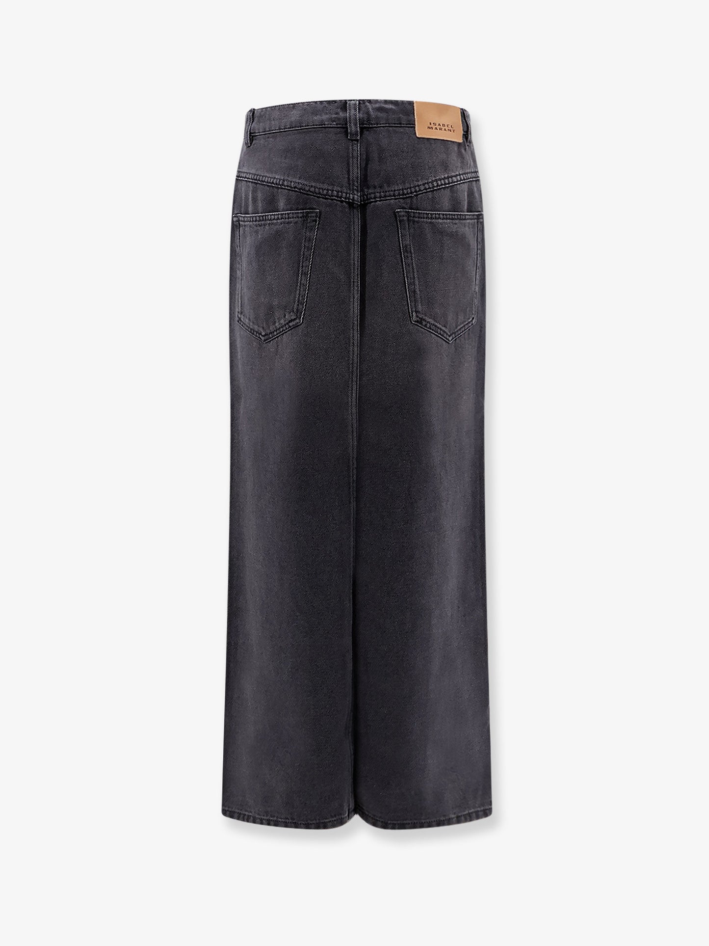 Gonna Faharia in black denim
