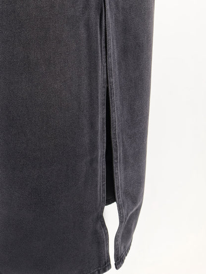 Gonna Faharia in black denim thumbnail