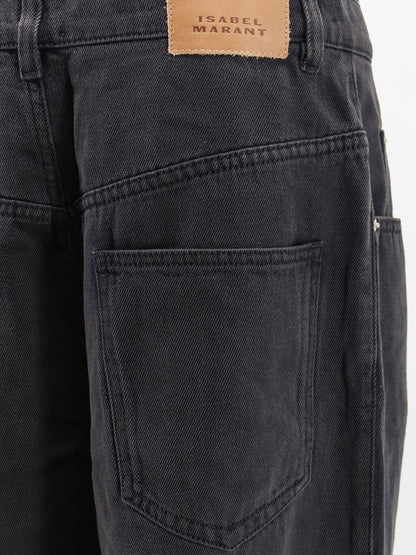Rodayna black denim jeans thumbnail