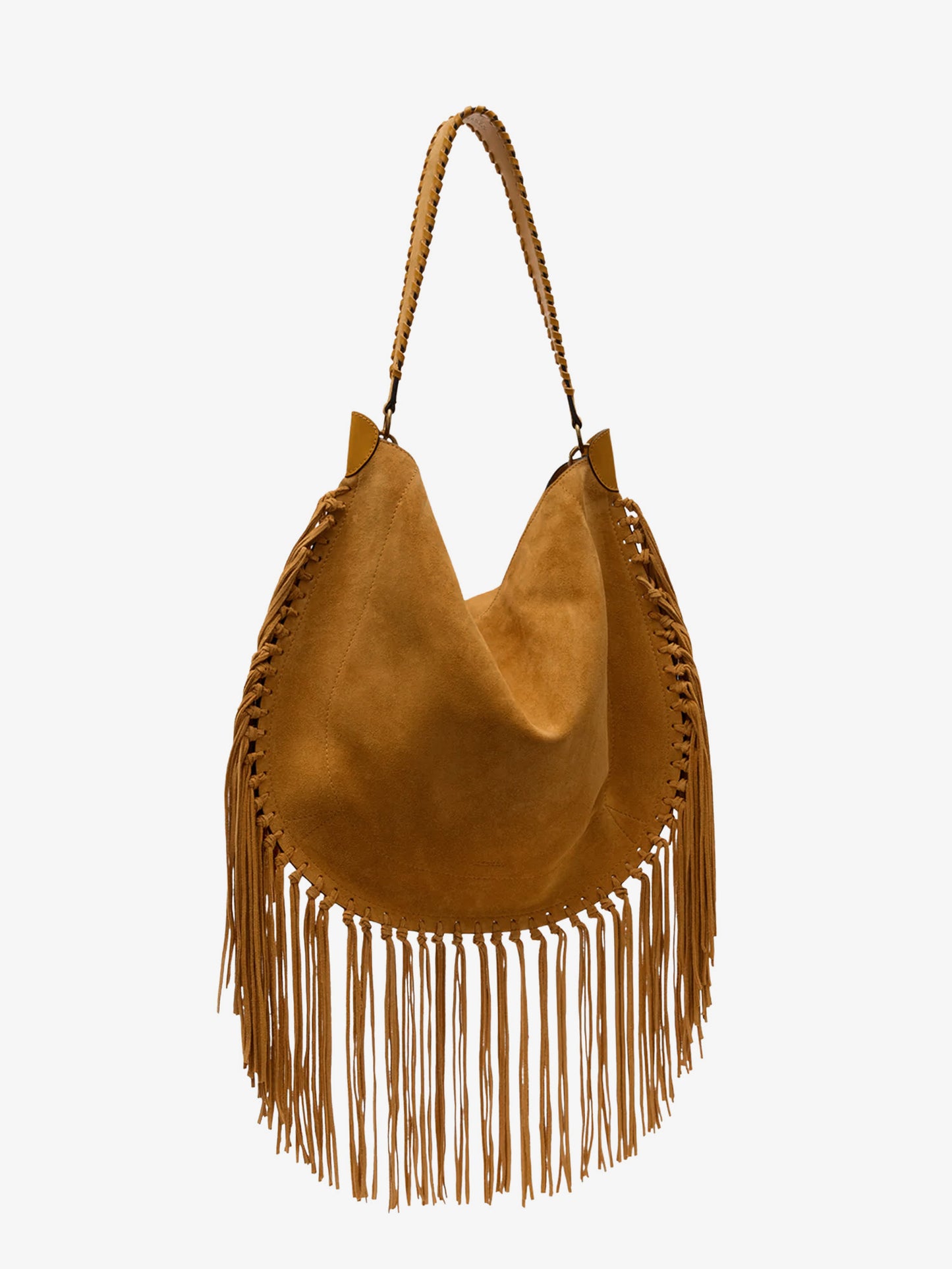 Oskan suede shoulder bag