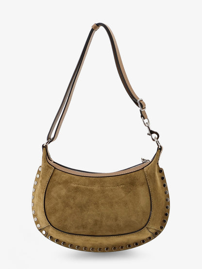 Oskan Moon suede shoulder bag thumbnail