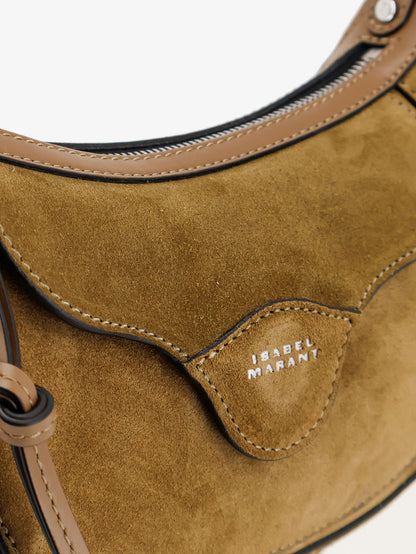 Oskan Moon suede shoulder bag thumbnail
