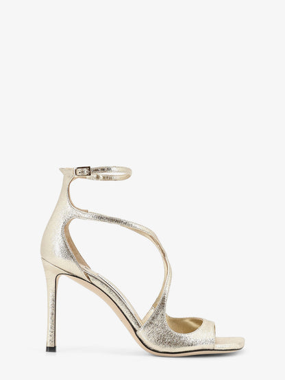 Sandali Azia in pelle glitterata thumbnail