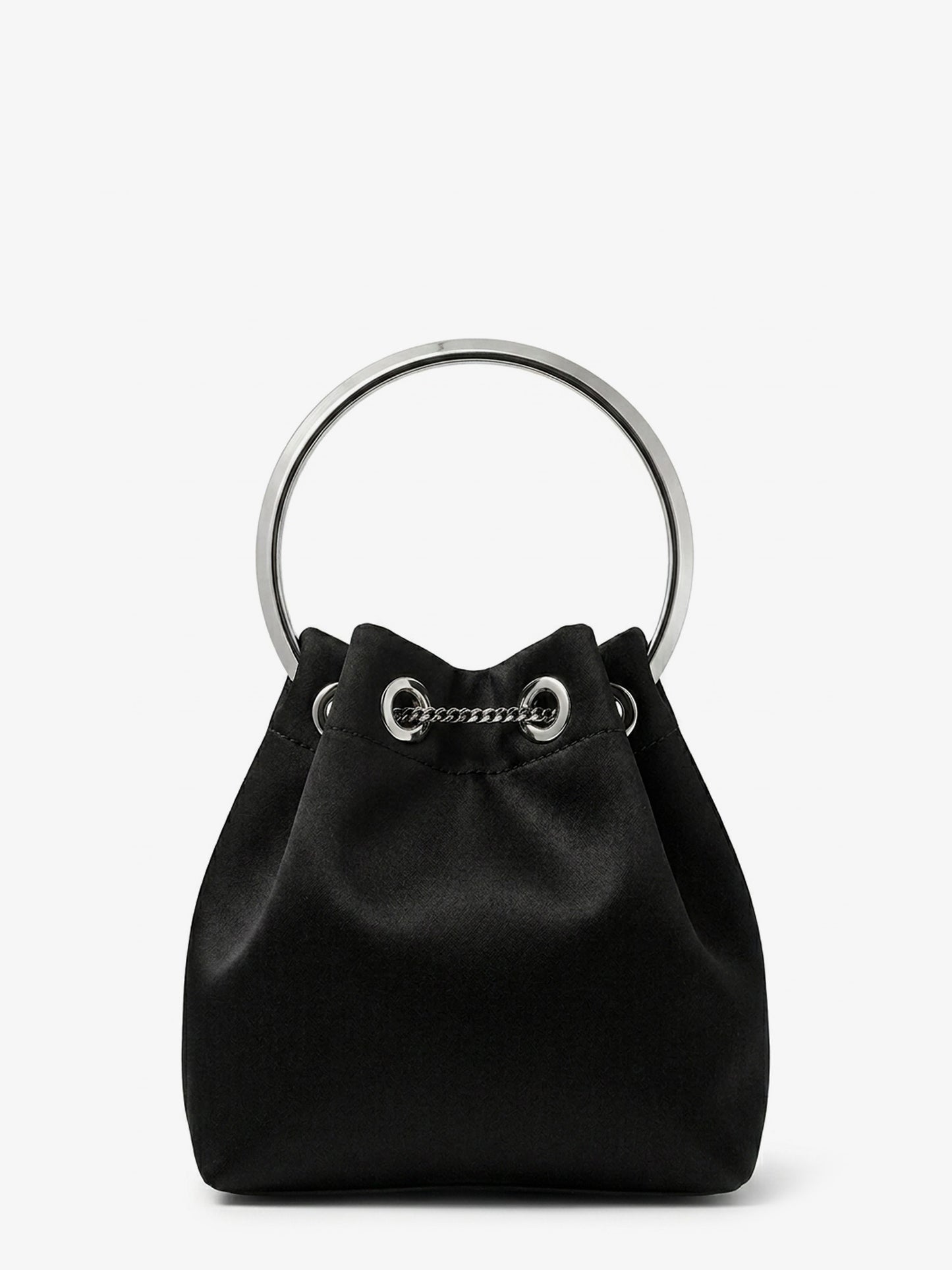 Bon Bon satin bucket bag