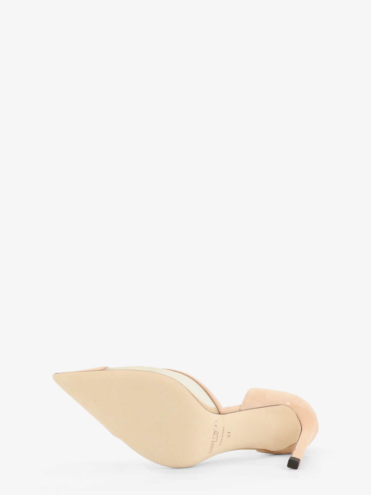 Brigitte voile and suede décolleté