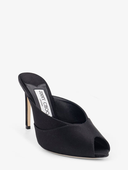 Brigitte Mule 100 satin sandals thumbnail