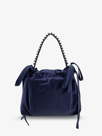 Borsa a tracolla in satin thumbnail