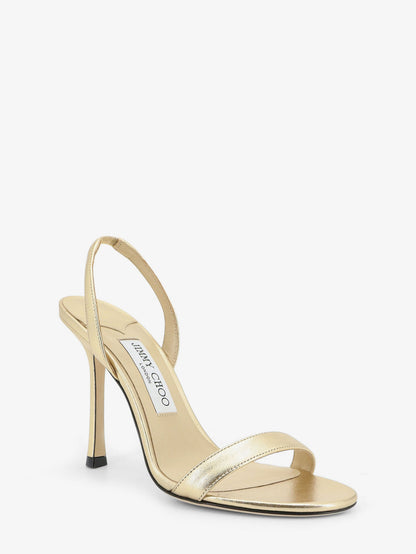Jenn 100 laminated leather sandals thumbnail