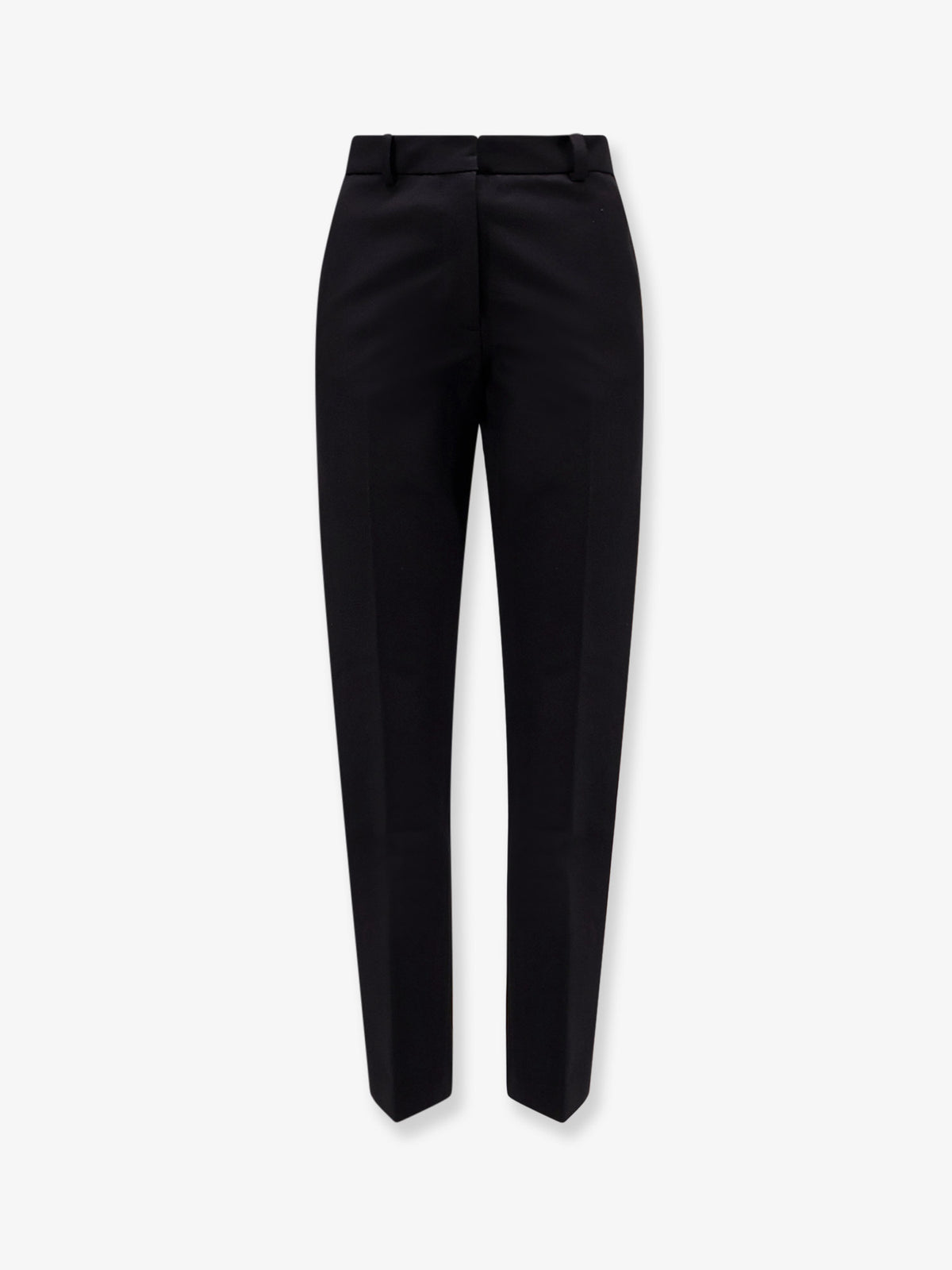 Pantaloni in viscosa e cotone stretch
