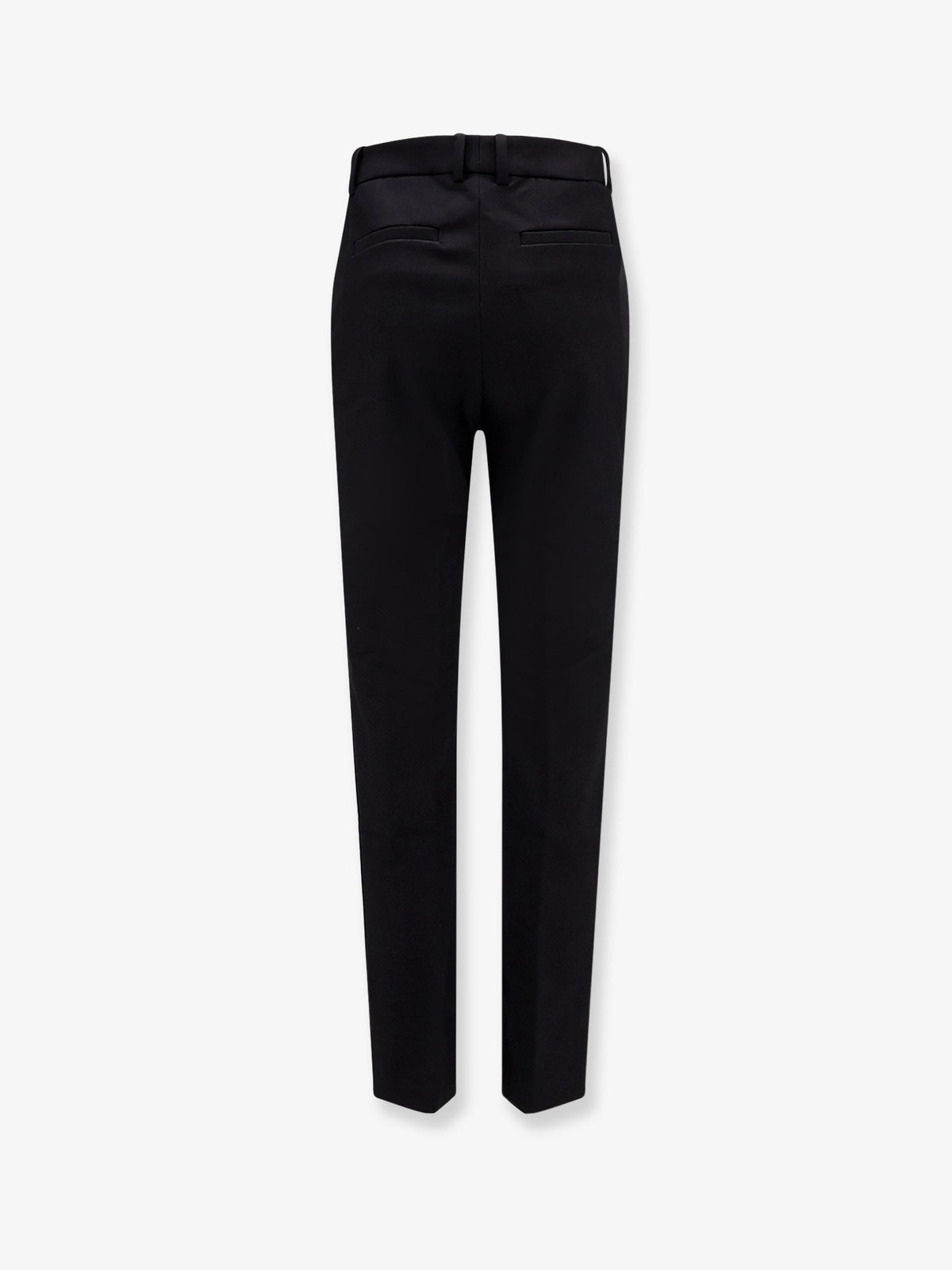 Pantaloni in viscosa e cotone stretch