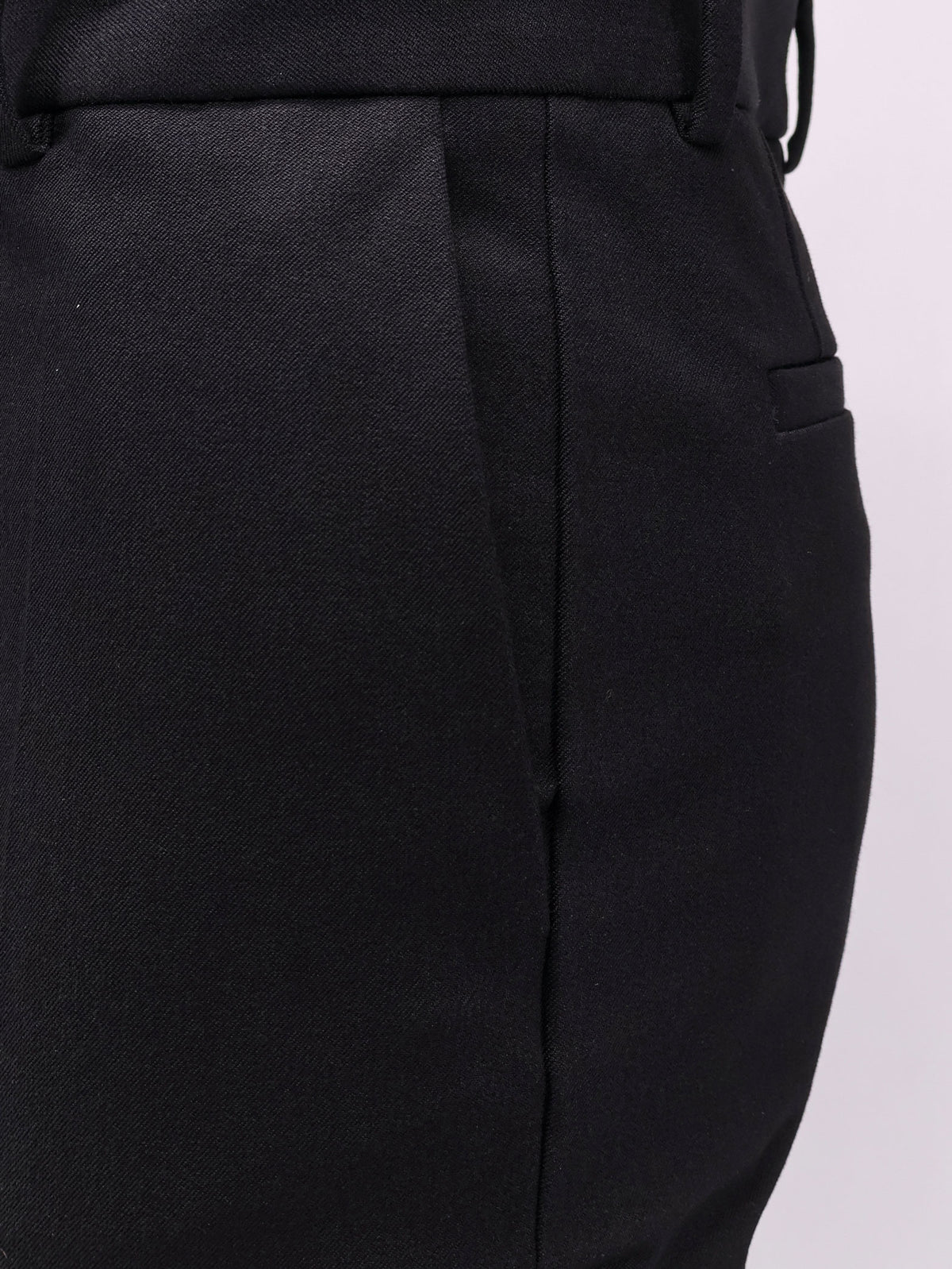 Pantaloni in viscosa e cotone stretch