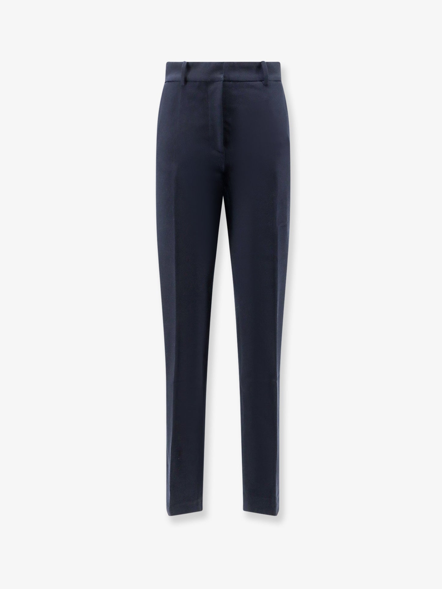 Viscose and stretch cotton trousers