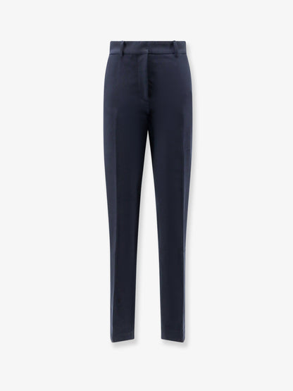Viscose and stretch cotton trousers thumbnail