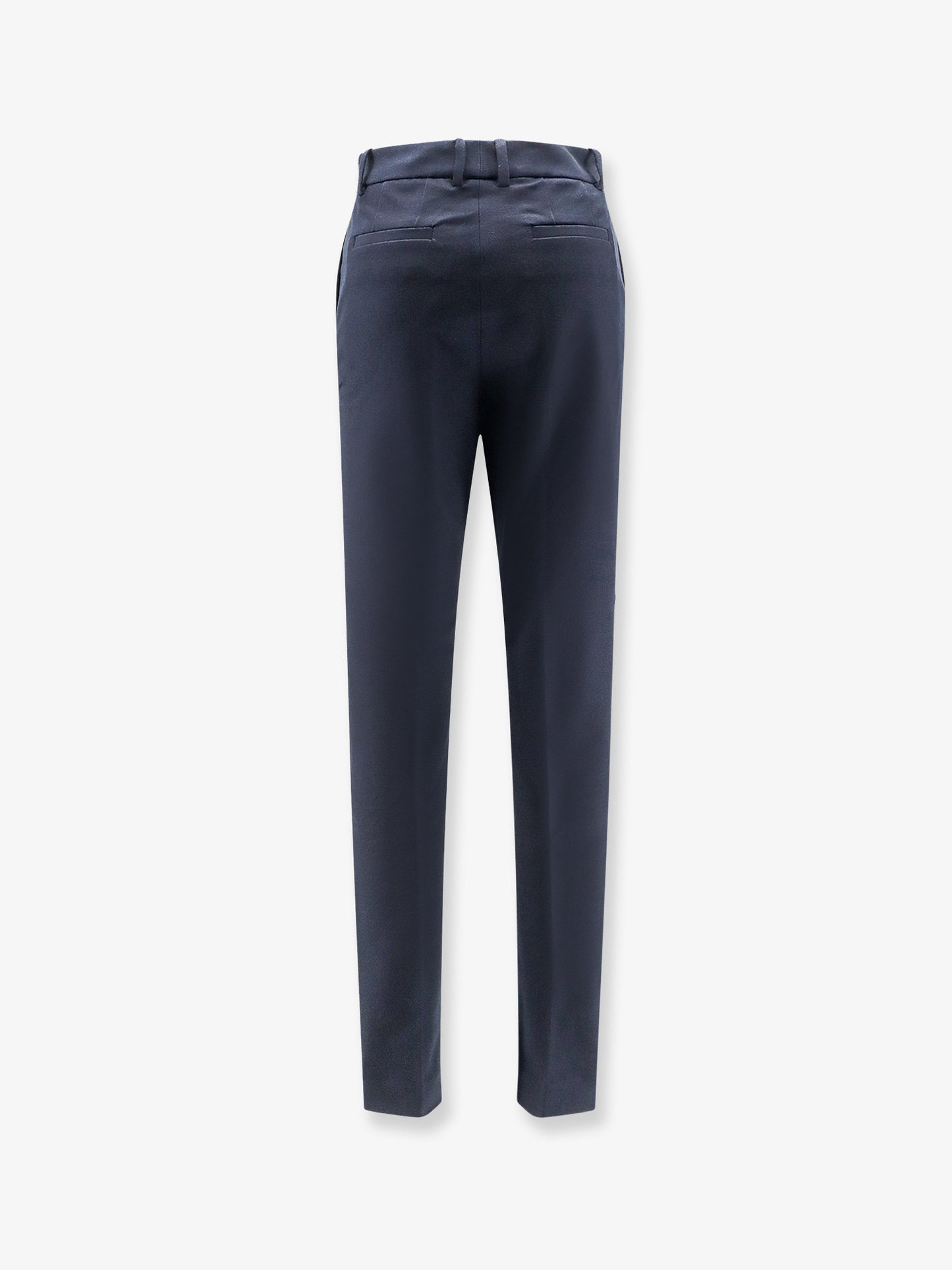 Viscose and stretch cotton trousers