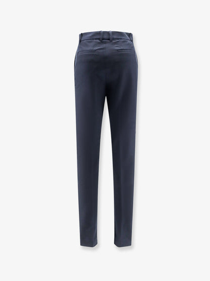 Viscose and stretch cotton trousers thumbnail