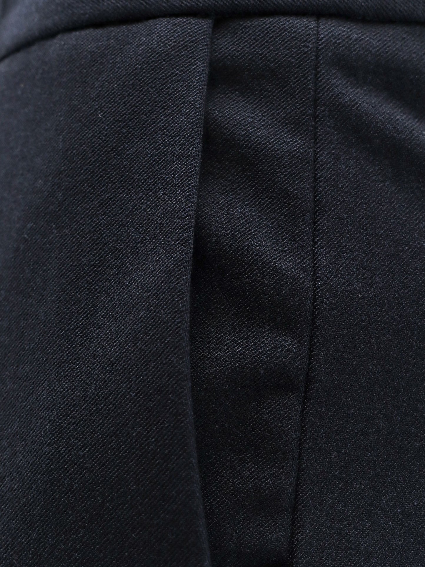 Viscose and stretch cotton trousers