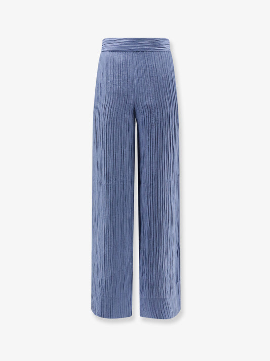 Selene Fluid Crinkle trousers in a Tencel blend