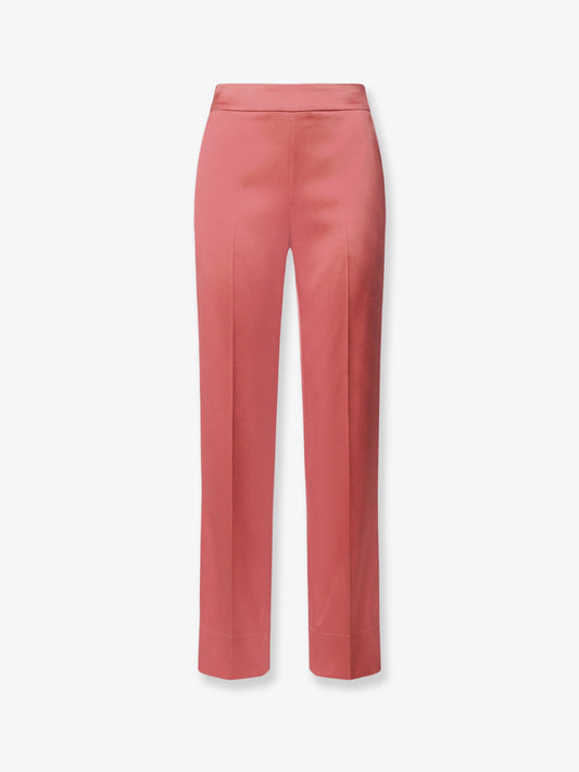 Satin trousers