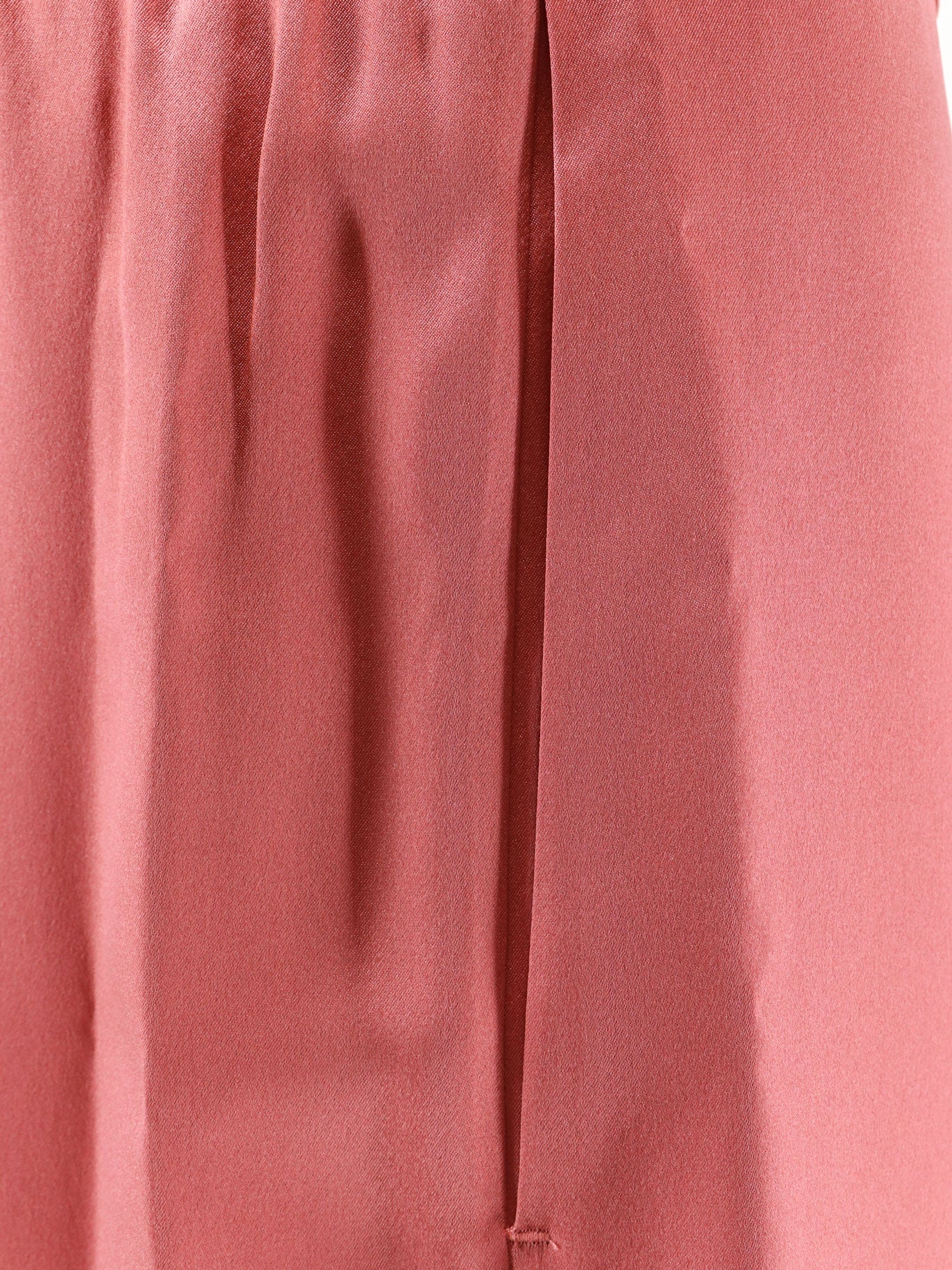 Satin trousers
