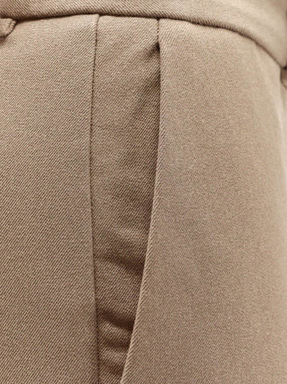 Viscose and stretch cotton trousers thumbnail