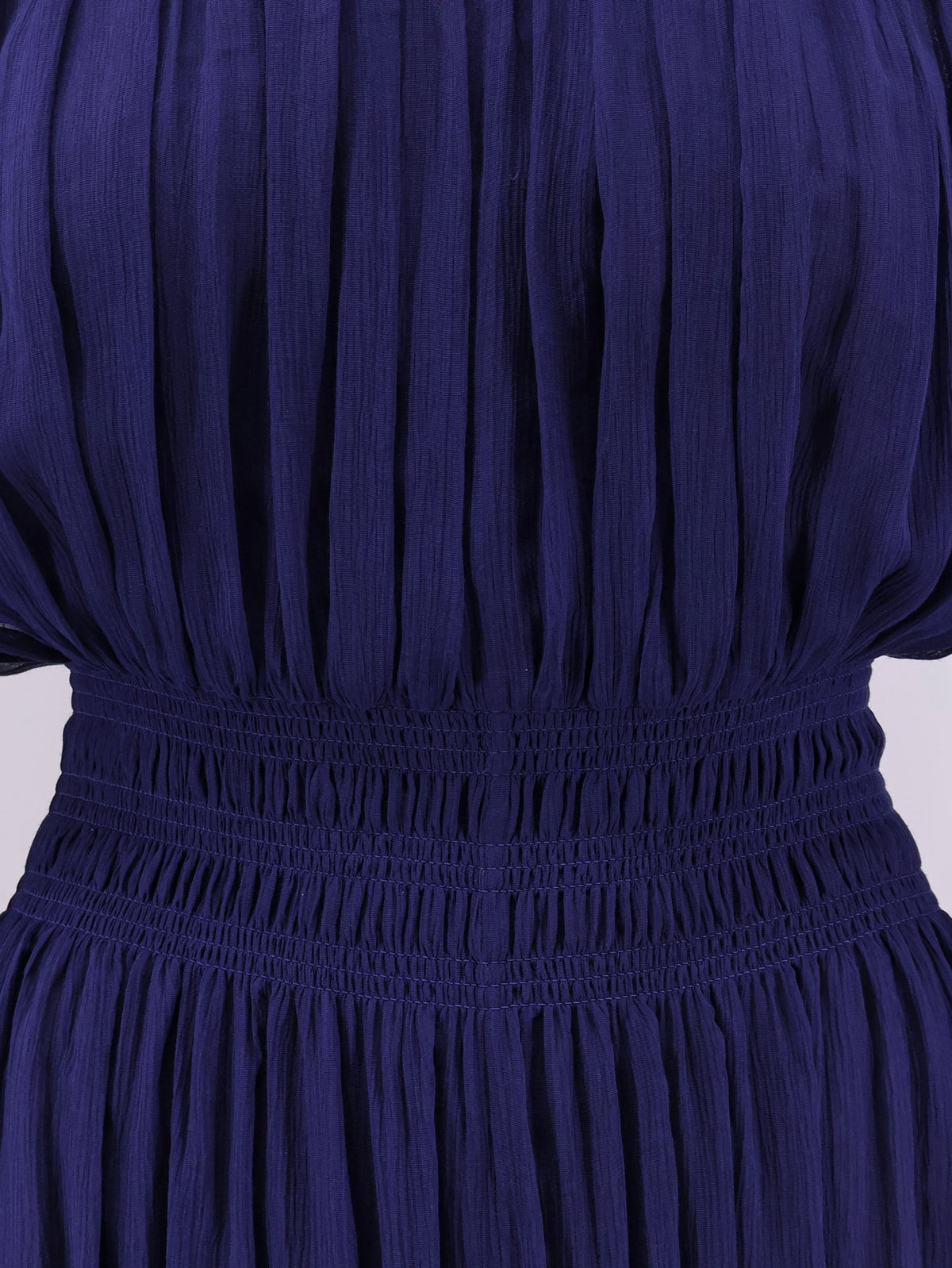 Silk and viscose blend Oliva long dress