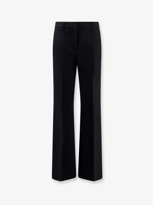 Cotton blend trousers