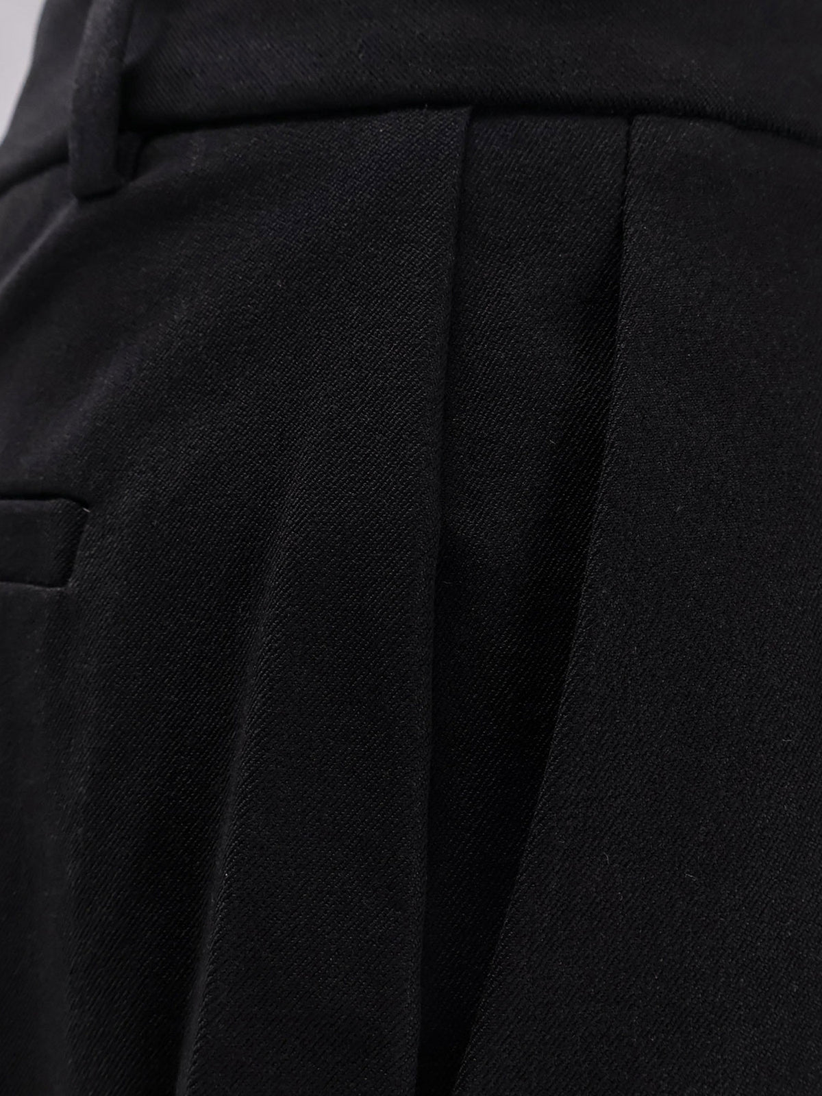 Cotton blend trousers