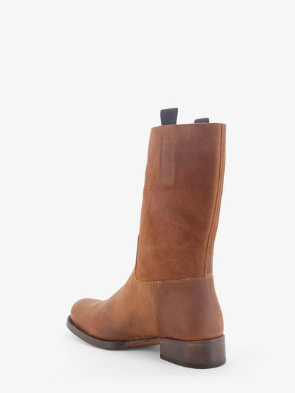 Leif Distressed leather boots thumbnail