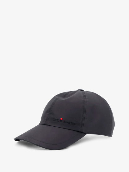 Nylon hat with embroidered logo on the front thumbnail