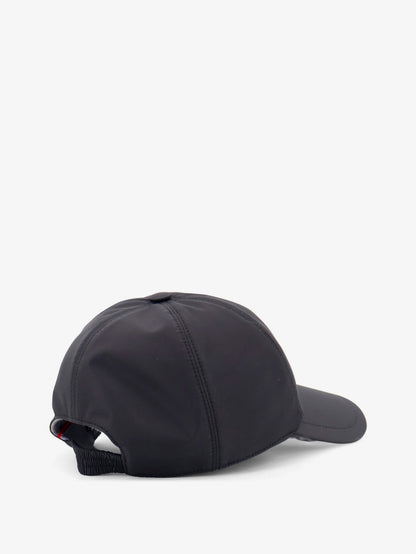 Nylon hat with embroidered logo on the front thumbnail