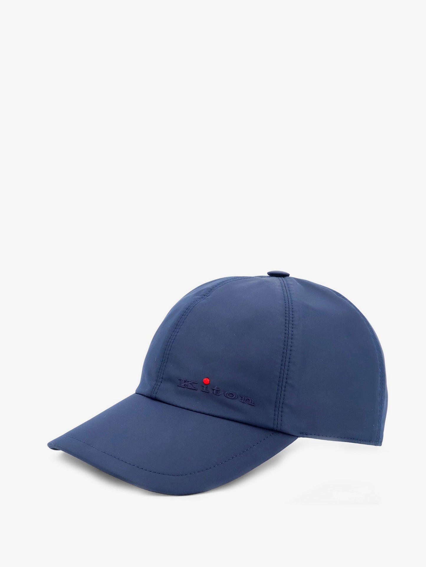 Nylon hat with embroidered logo on the front
