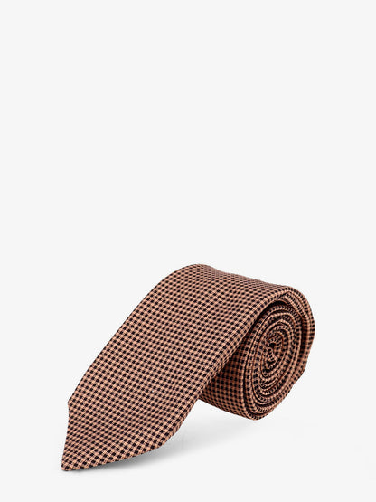 Silk tie with micro-pattern thumbnail