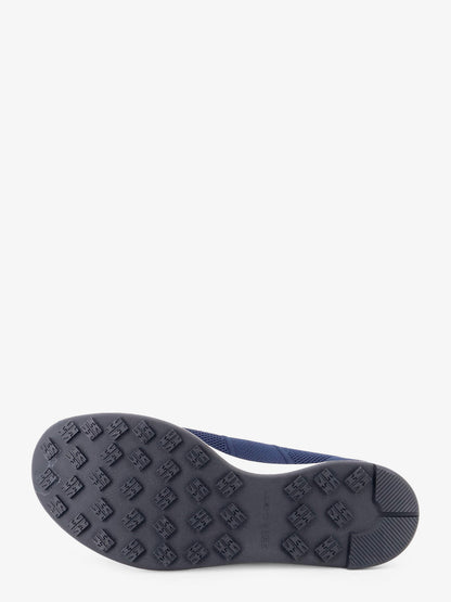 Knitted fabric sneakers with suede inserts thumbnail