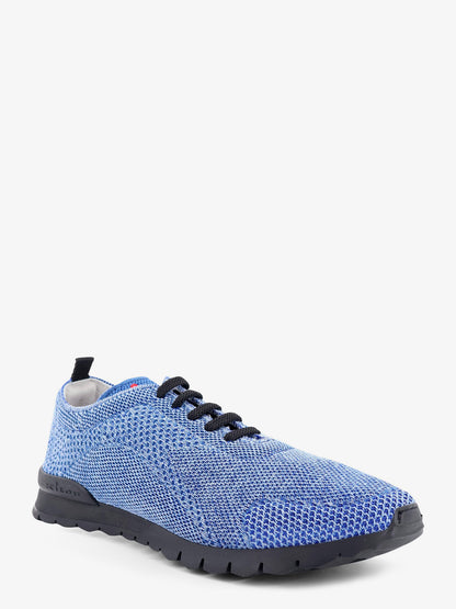 Sneakers in tessuto a maglia con logo ricamato thumbnail