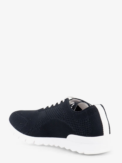 Knitted fabric sneakers with embroidered logo thumbnail
