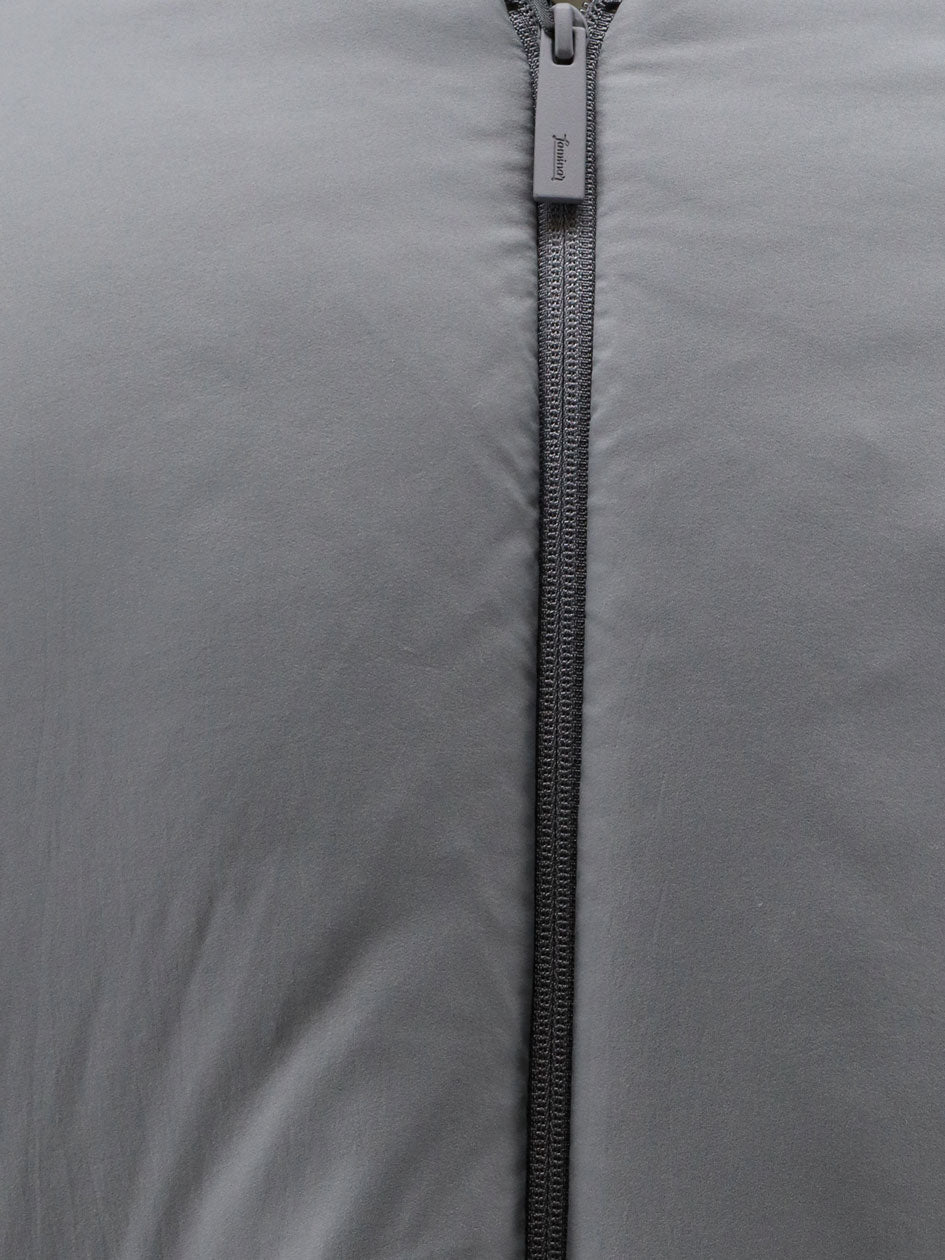 Nylon padded down jacket