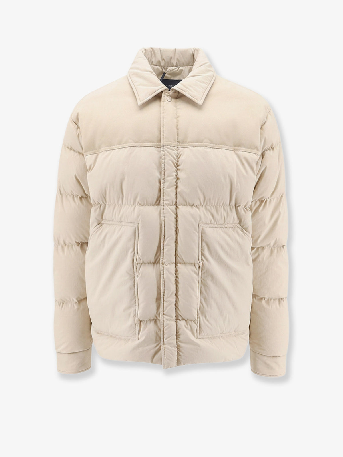 Light Water Repellent cotton and nylon down jacket