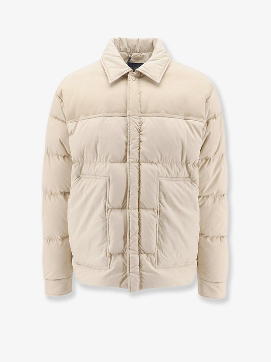 Light Water Repellent cotton and nylon down jacket